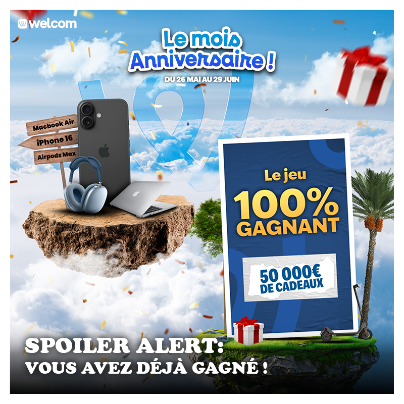 Les actualités du moment Magasin Welcom Châteauroux Saint-Maur
