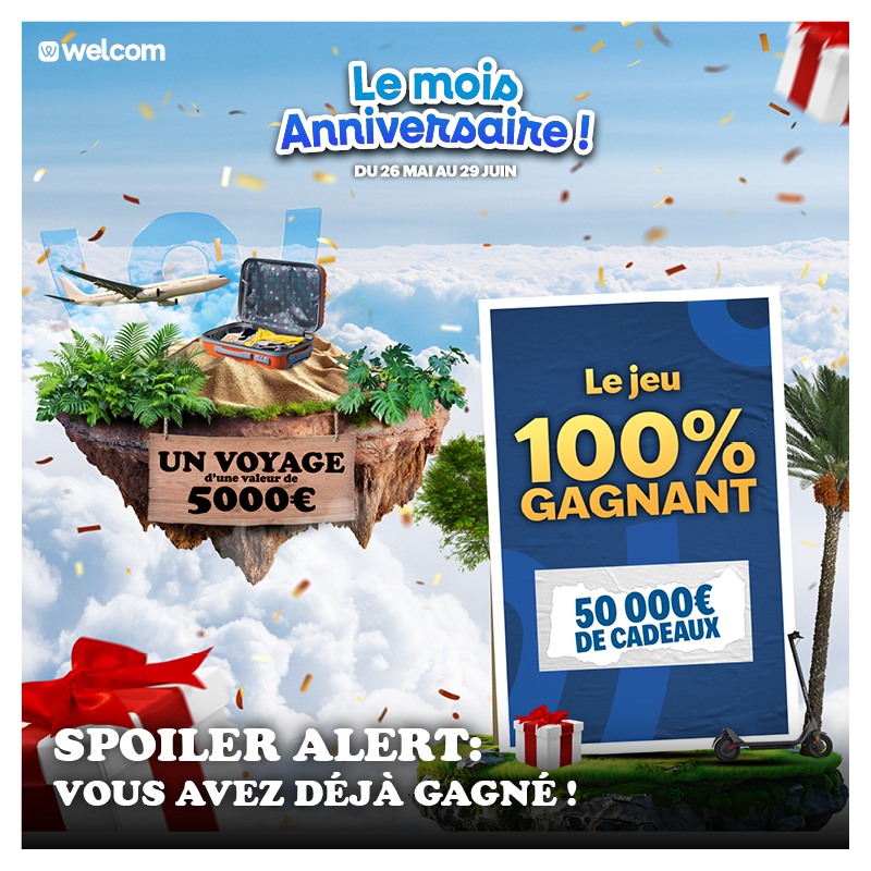Les actualités du moment Magasin Welcom Châteauroux Saint-Maur